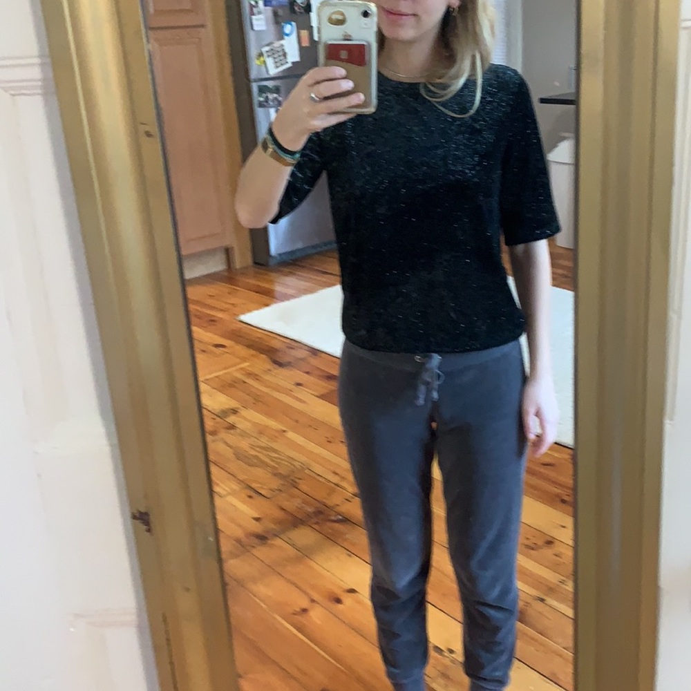 Brand new French connection sparkly top